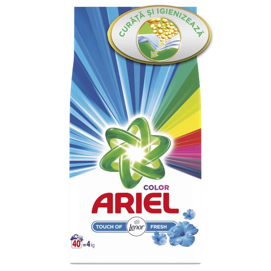 Detergent pudră pentru rufe Ariel Oxygen Power, automat, 4 kg