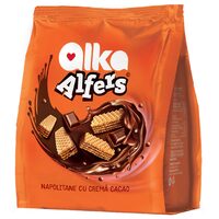 Napolitane Alfers cu cacao – 180 g