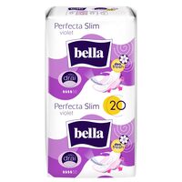 Absorbante Bella Perfecta Slim Violet Silky Drai Deo, 20 bucăți