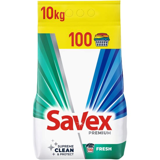 Detergent rufe pudră Savex Fresh 10 kg