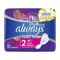 Absorbante Always Platinum Ultra, Mărimea 2, 7 bucăți