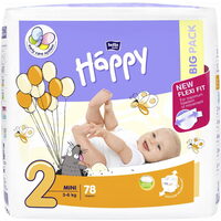 Scutece Bella Baby Happy Mini Nr.2, 78 bucăți