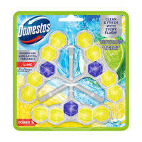 Odorizant toaletă Domestos Power 5, Lime, 3 x 50g