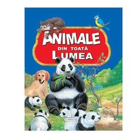 Carte „Animale din toată lumea” – atlas ilustrat pentru copii