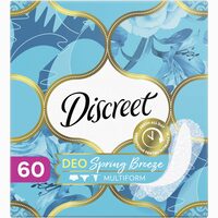 Protej-Slip Discreet Deo Plus, Spring Breeze, 60 bucăți