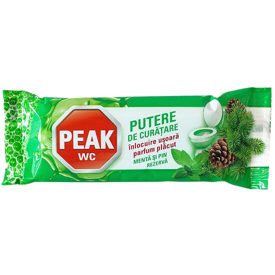 Rezervă WC Peak, Mentă, 40g