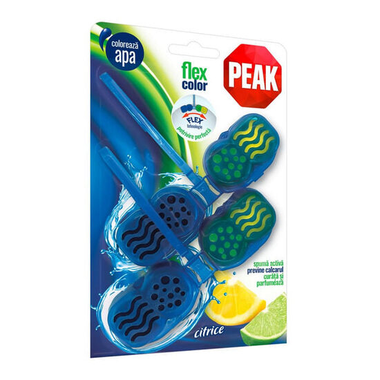 Odorizant WC Peak Flex Color,Citrice, 2*48gr