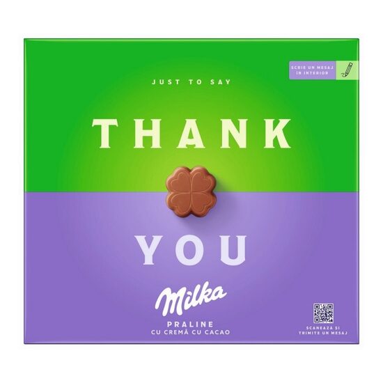 Bomboane Milka Thank You – 110 g