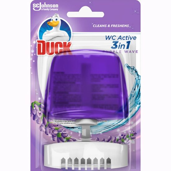Odorizant toaletă DUCK aparat, Lavandă, 55ml