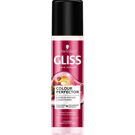 Balsam de reparare Gliss Express Colour Protect, 200ml