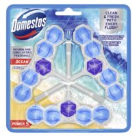 Odorizant toaletă Domestos Power 5, Ocean Fresh, 3 x 50g
