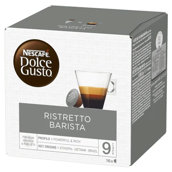 Capsule cafea Nescafé Dolce Gusto Espresso Ristretto Barista, 16 capsule, 104 g