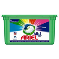 Capsule detergent pentru rufe Ariel Active Caps, 37 bucati