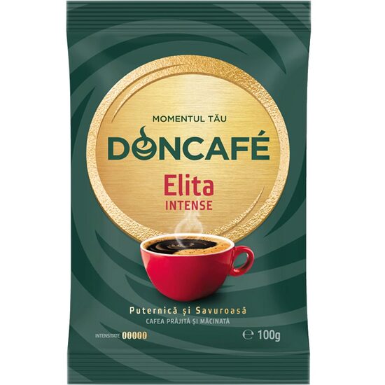 Cafea măcinată Doncafe, Elita Intense, 100g