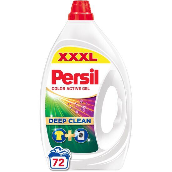 Detergent rufe gel Persil Color, 72 spălări, 3.24 L