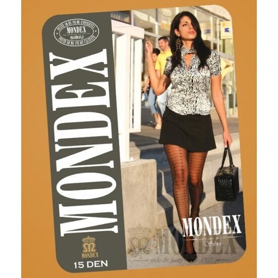 Dresuri Femei Mondex Art.84, 15DEN, Negru