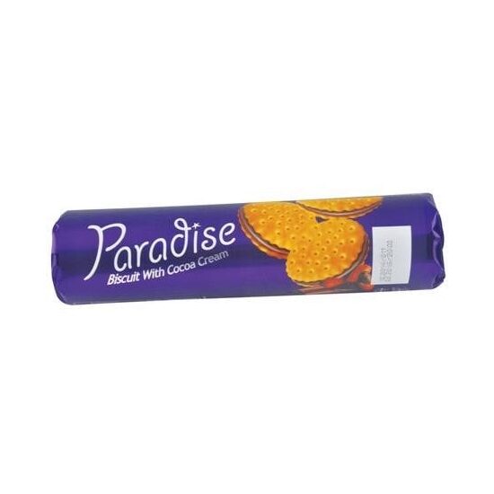 Biscuiți Paradise Cacao, cremă fină, 150 g