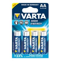 Baterii Varta High Energy AAA – Set 4 bucăți