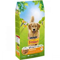 Hrană uscată câini Friskies Balance, Pui & Legume, 2.4 kg