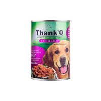 Hrană umedă câini ThankQ Premium, Ficat, conservă, 415g