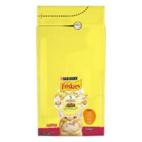 Hrană uscată pisici Friskies Hairball, pui & legume, 1,5 kg