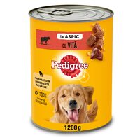 Hrană umedă câini Pedigree Vital, vită, 1,2 kg