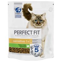 Hrană uscată pisici Perfect Fit Sensitive, 750 g