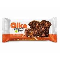 Prăjitură Alka, ciocolată și cremă de alune, 350 g