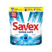 Detergent capsule Savex Ultra Bright, 15 buc