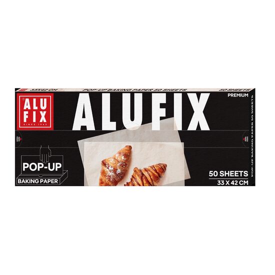 Hârtie de copt Alufix, 50 coli, 33×42 cm