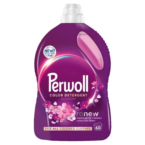 Detergent rufe Perwoll Blossom, 60 spălări, 3L