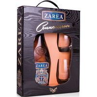 Set cadou Coniac Zarea Connaisseur 7*, 700ml, + 2 pahare