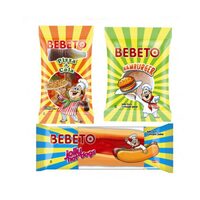 Jeleuri gumate Bebeto Fast Food, diferite modele, 30g