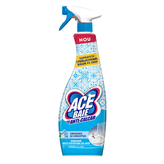 Detergent Spray baie anticalcar ACE, 650ml