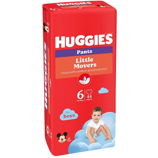 Scutece-chiloțel Huggies Pants Nr.6, baieți, 30 bucăți, 15+ kg