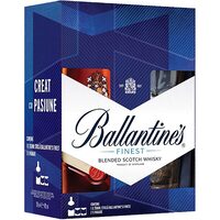 Set Whisky Ballantine’s, 0.7 L + 2 pahare