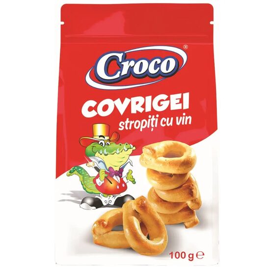 Covrigei Croco cu Vin 100g