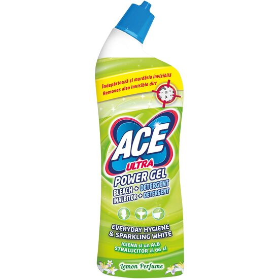 Gel de curățare ACE Power Lemon, 750ml