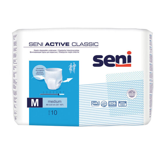 Scutece Seni Active Classic, Medium, 10 buc