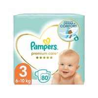 Scutece Pampers Premium Care, Nr.3, 6–10 kg, 80 buc