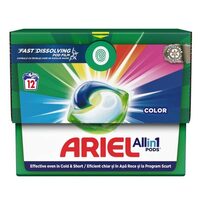 Detergent rufe capsule Ariel Color, 12×19,7 g