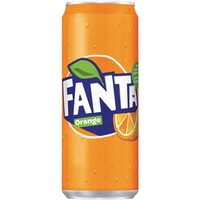 Băutură răcoritoare Fanta Portocale, doză 0.33 L