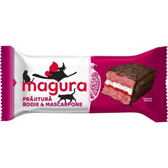 Prăjitură Măgura, Mascarpone & Rodie, 35 g