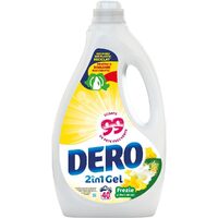 Detergent rufe gel Dero 2-în-1 Frezie, 2 L