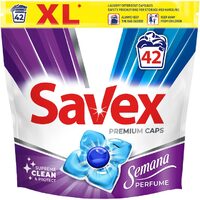 Capsule deterget rufe Savex, parfum floral  „Semana”, 42 spălări