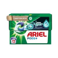 Capsule detergent pentru rufe Ariel All-in-1 Pods Touch of Lenor, 12 bucăți x 19.7 g