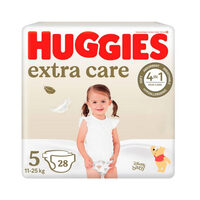 Scutece Huggies Extra Care, Nr.5, 15-25Kg, 28 bucăți