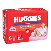 Scutece-chiloțel Huggies Pants Nr.6, fetițe, 30 bucăți, 15+ kg