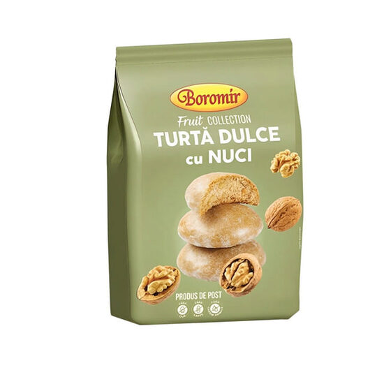 Turta dulce Boromir cu nuci, 100 g