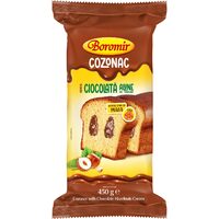 Cozonac Boromir Ciocolată & Alune, 450 g